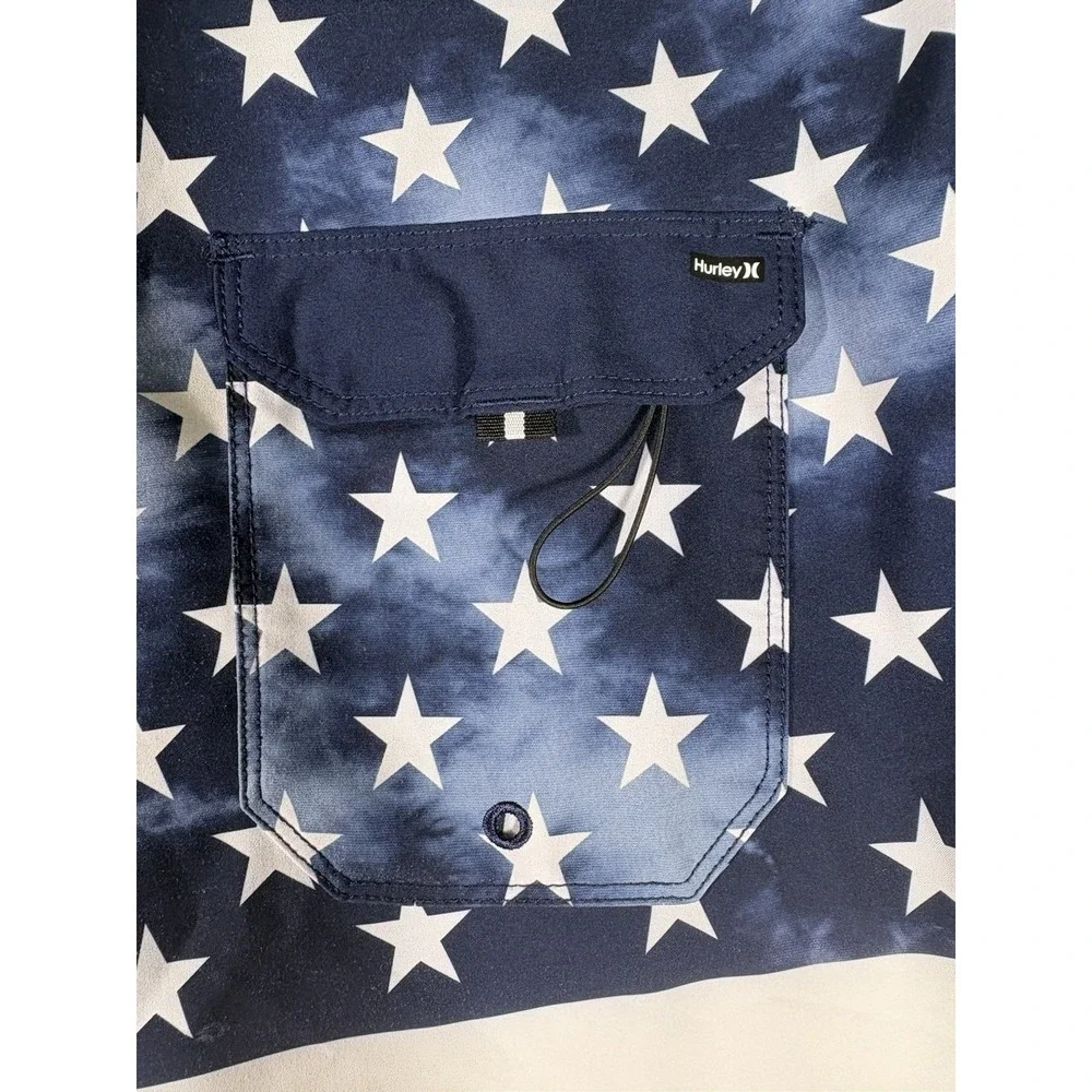 Hurley‎ Phantom Hybrid Shorts Stretch Surf Board Swim Trunks Casual Men's 34 USA - Picture 9 of 10